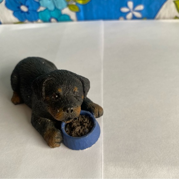 Vintage Sandicast Rottweiler dog figurine 1994 B23 collectible dogs - Picture 5 of 6